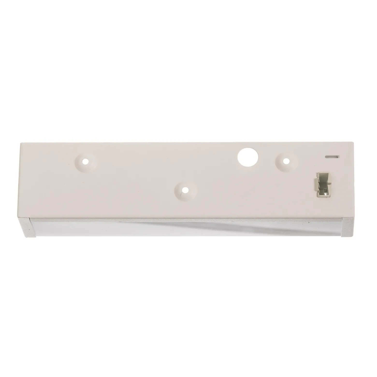 Aplique de pared Straight XS, ancho 26 cm, blanco