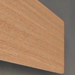 Aplique de pared Tavola, madera de roble, 35 x 16 cm
