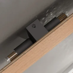 Aplique de pared Tavola, madera de roble, 35 x 16 cm