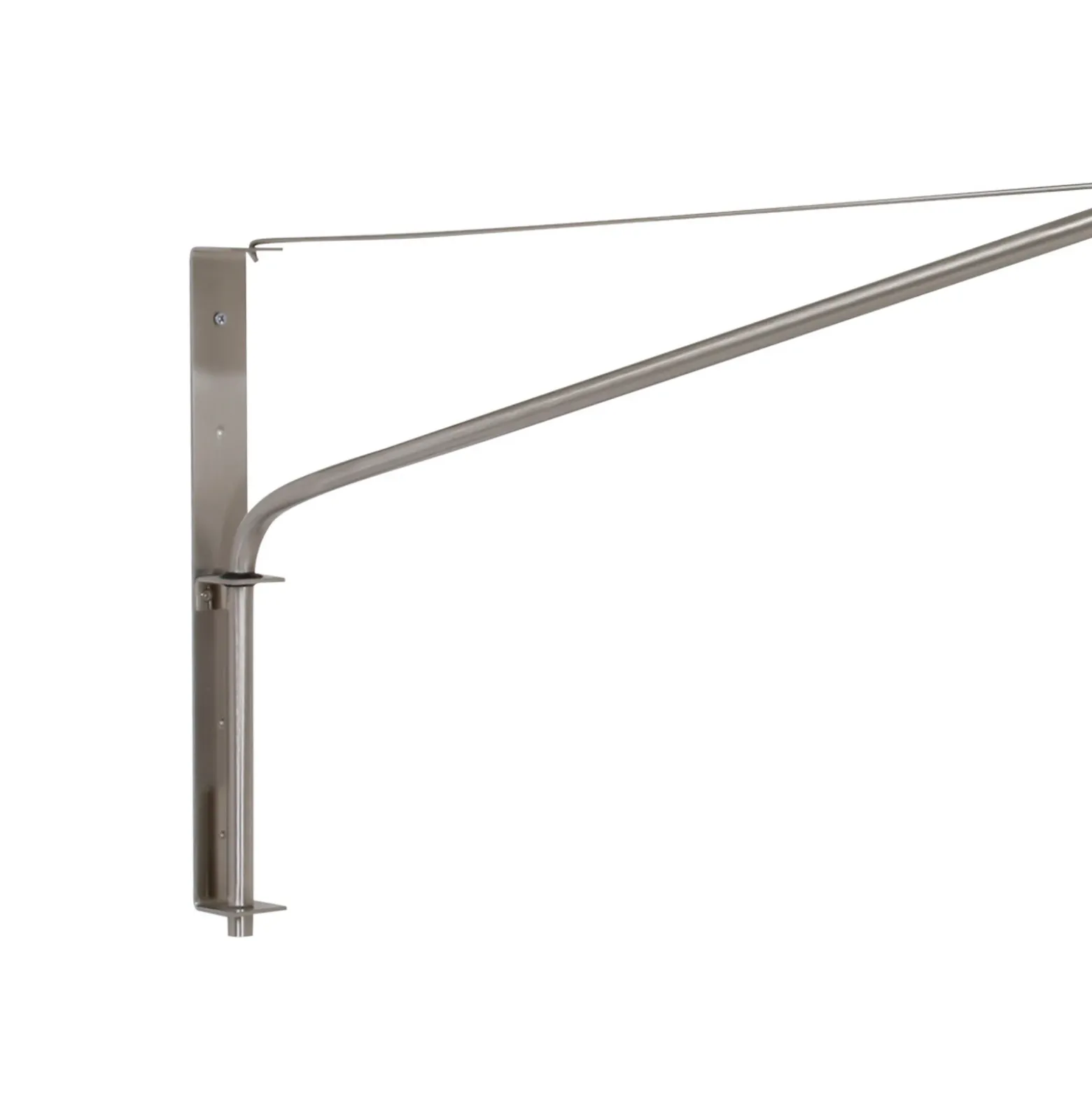 Aplique de pared textil Elegant Classy plateada/barro
