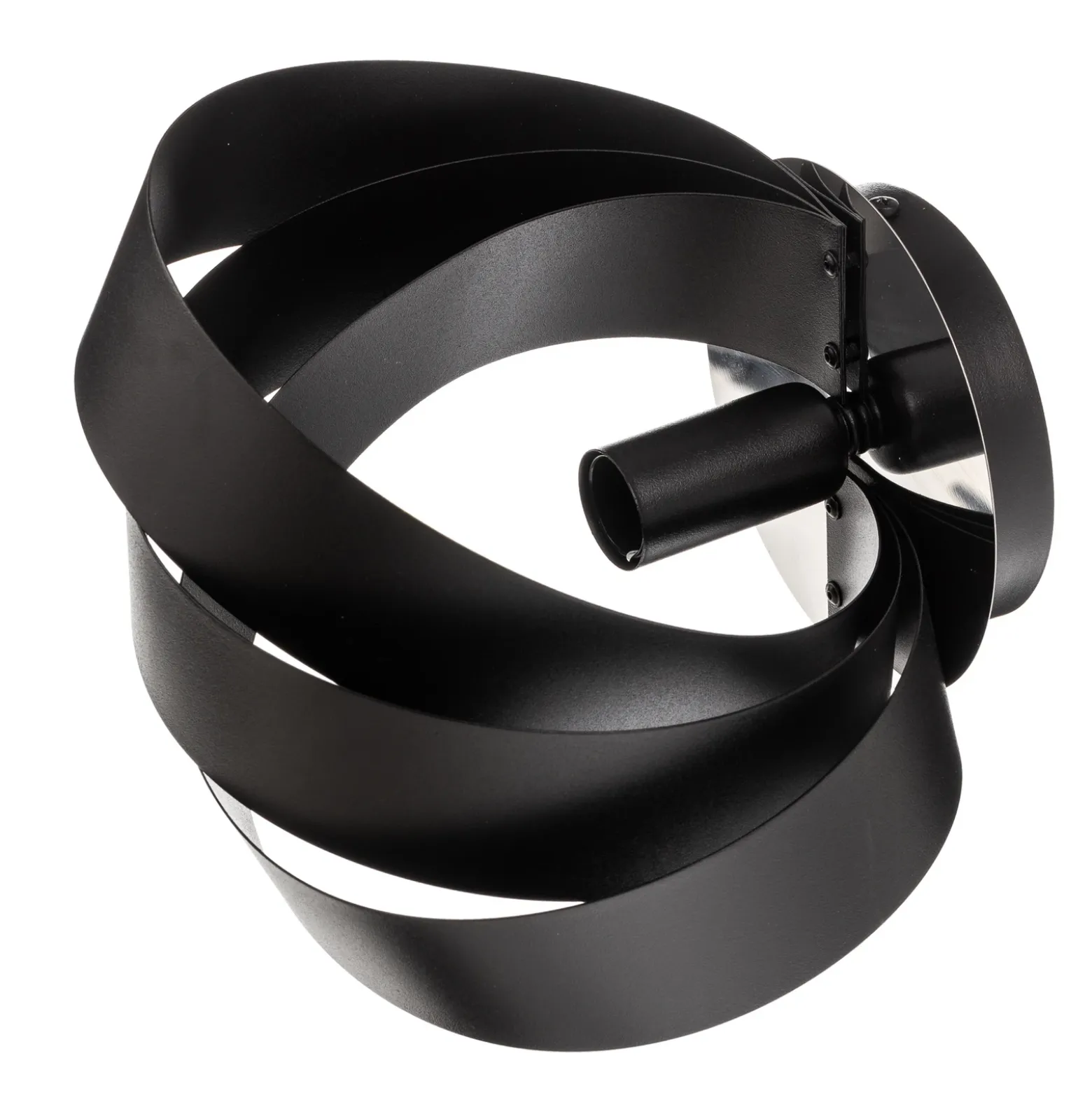 Aplique de pared Vento, negro, E14, metal, 14 cm de altura