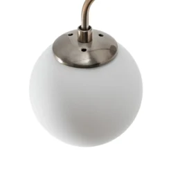 Aplique de pared Viran, oro antiguo, cristal, altura 25 cm, E14