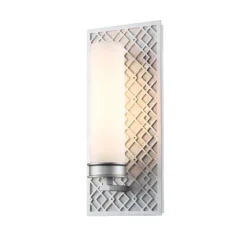 Aplique de pared Ziggy, plata
