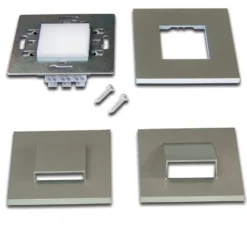 Aplique empotrable de pared LED 1.8W