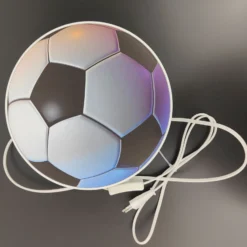 Aplique Fútbol con interruptor y enchufe