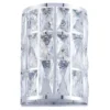 Aplique Gelid con placas de vidrio cristal