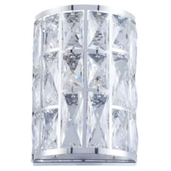 Aplique Gelid con placas de vidrio cristal