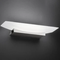 Aplique LED Bowl TW, anchura 30 cm, níquel