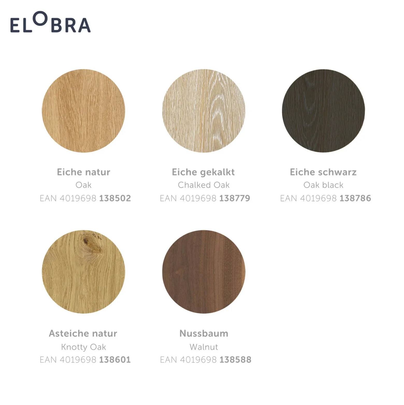 Aplique LED Colombia, roble natural