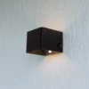 Aplique LED Cube batería, magnético, negro