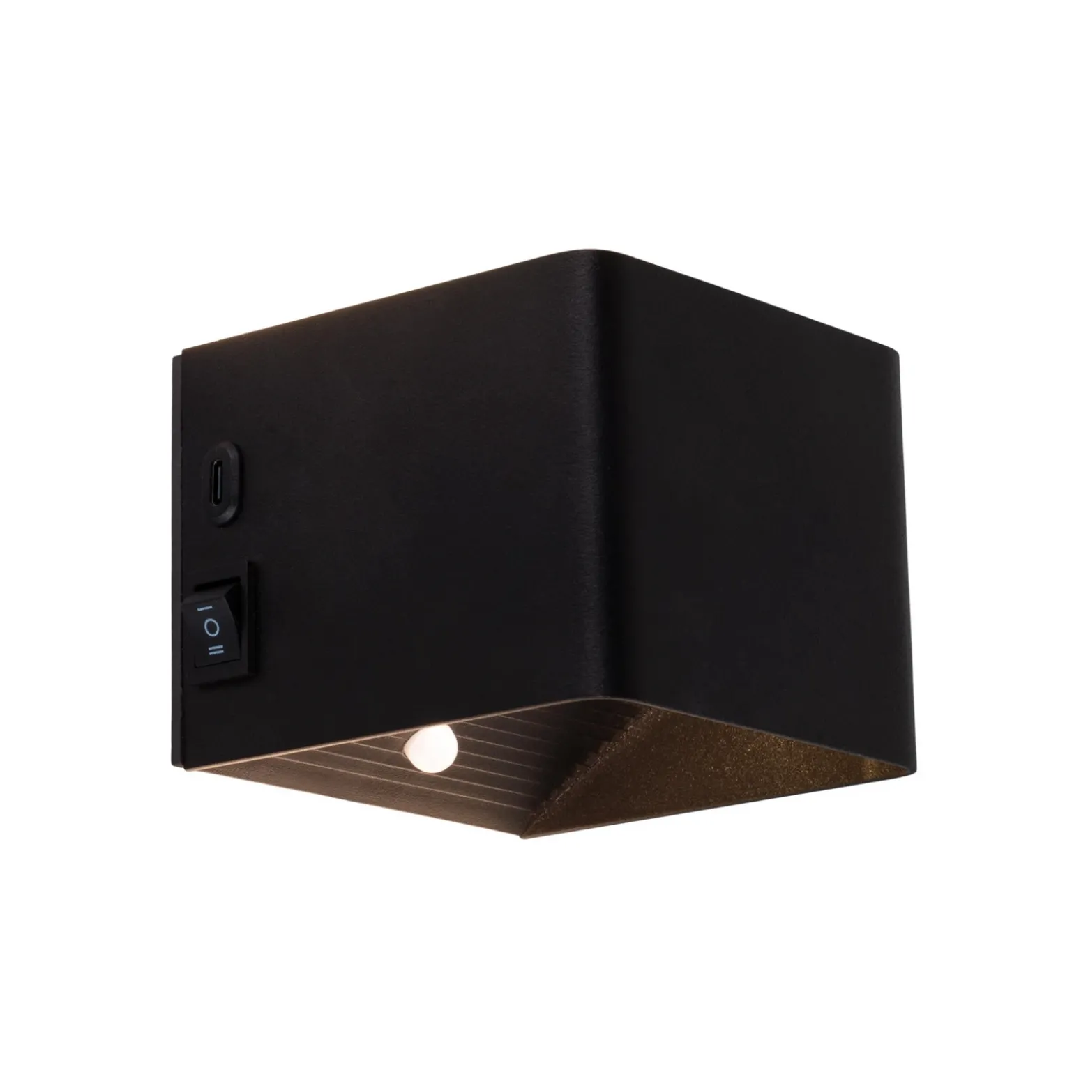 Aplique LED Cube batería, magnético, negro