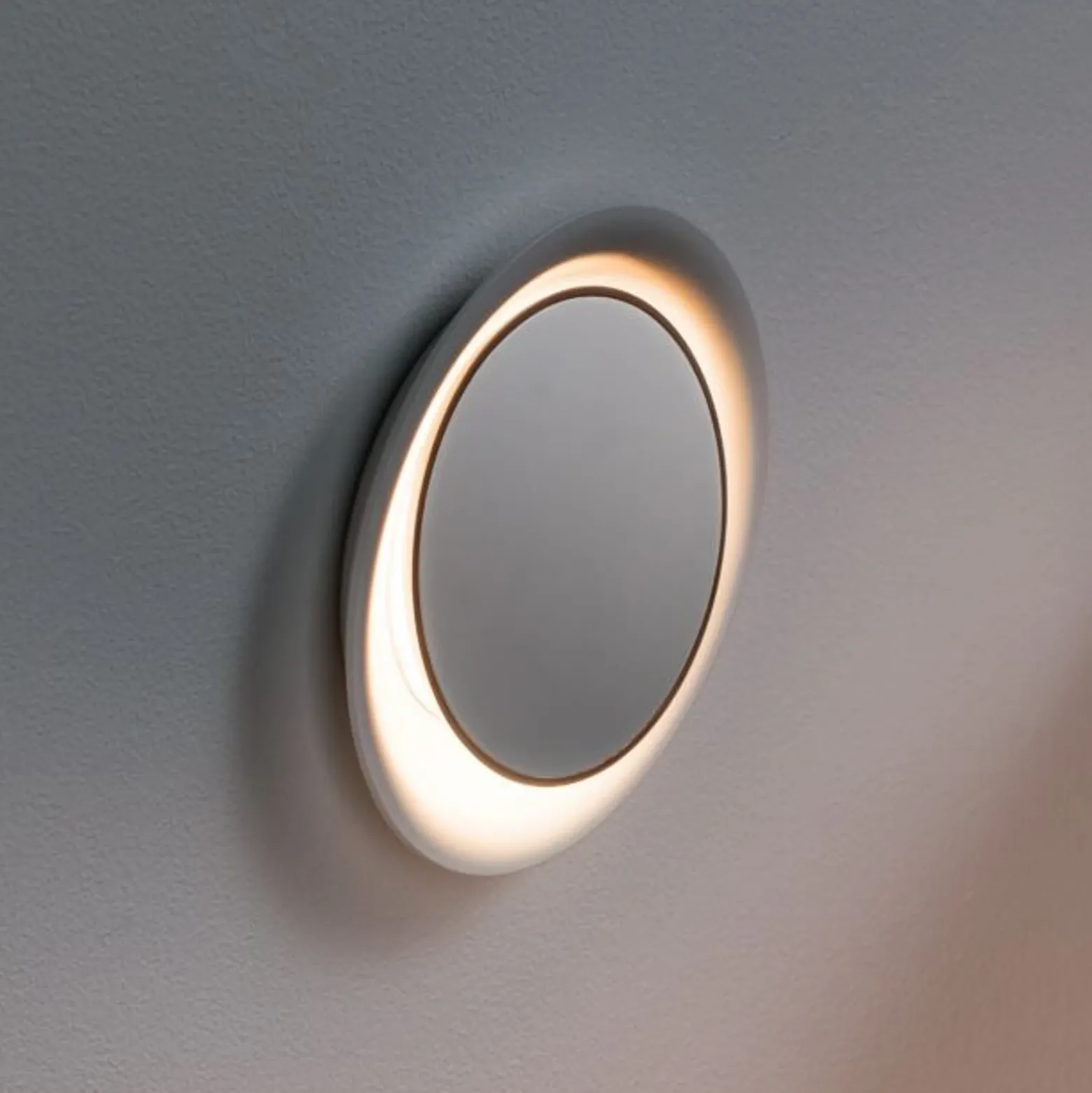 Aplique LED empotrable Paulmann Neordic Decorativ, blanco, redondo
