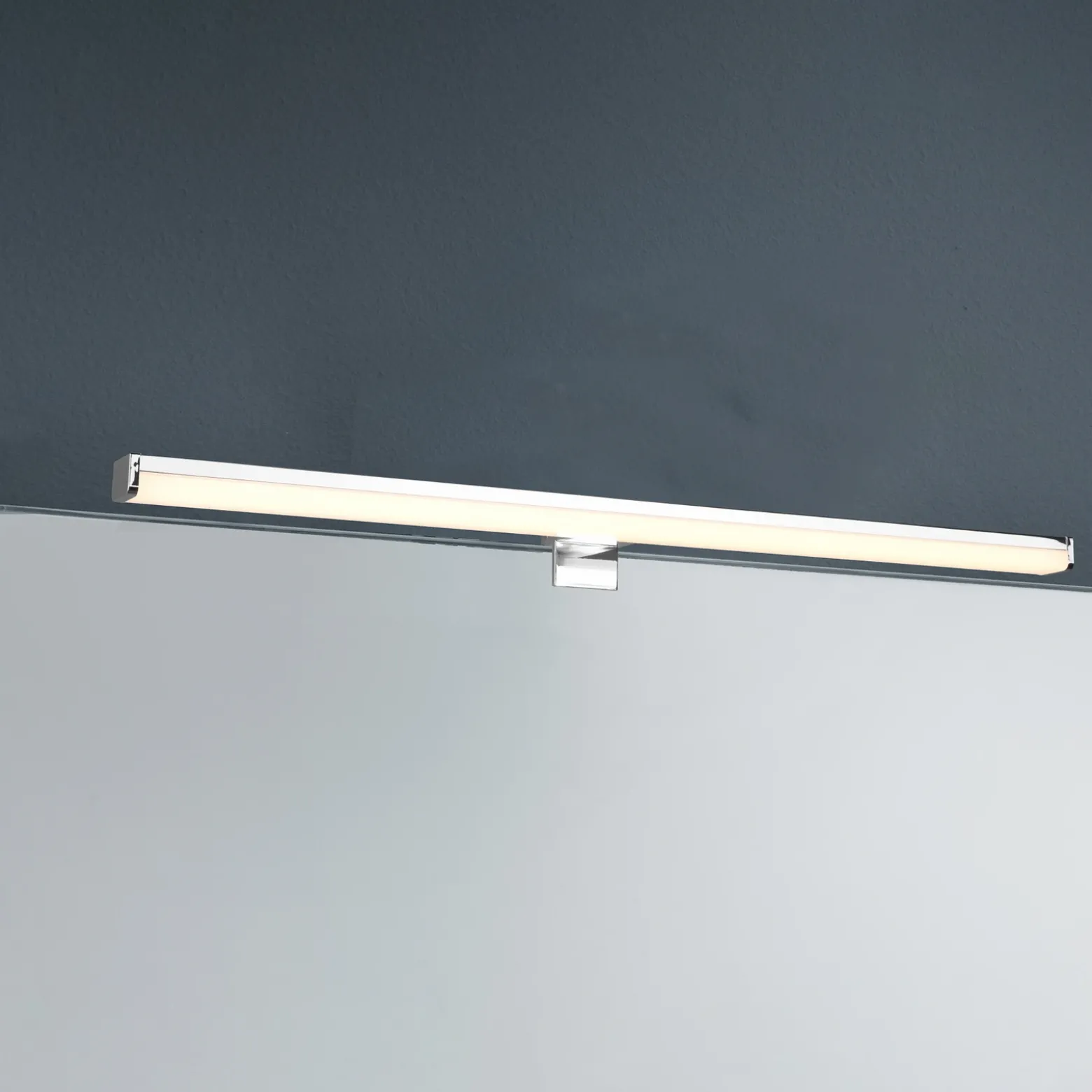 Aplique LED Lino, cromo/blanco