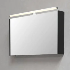 Aplique LED Lino, cromo/blanco