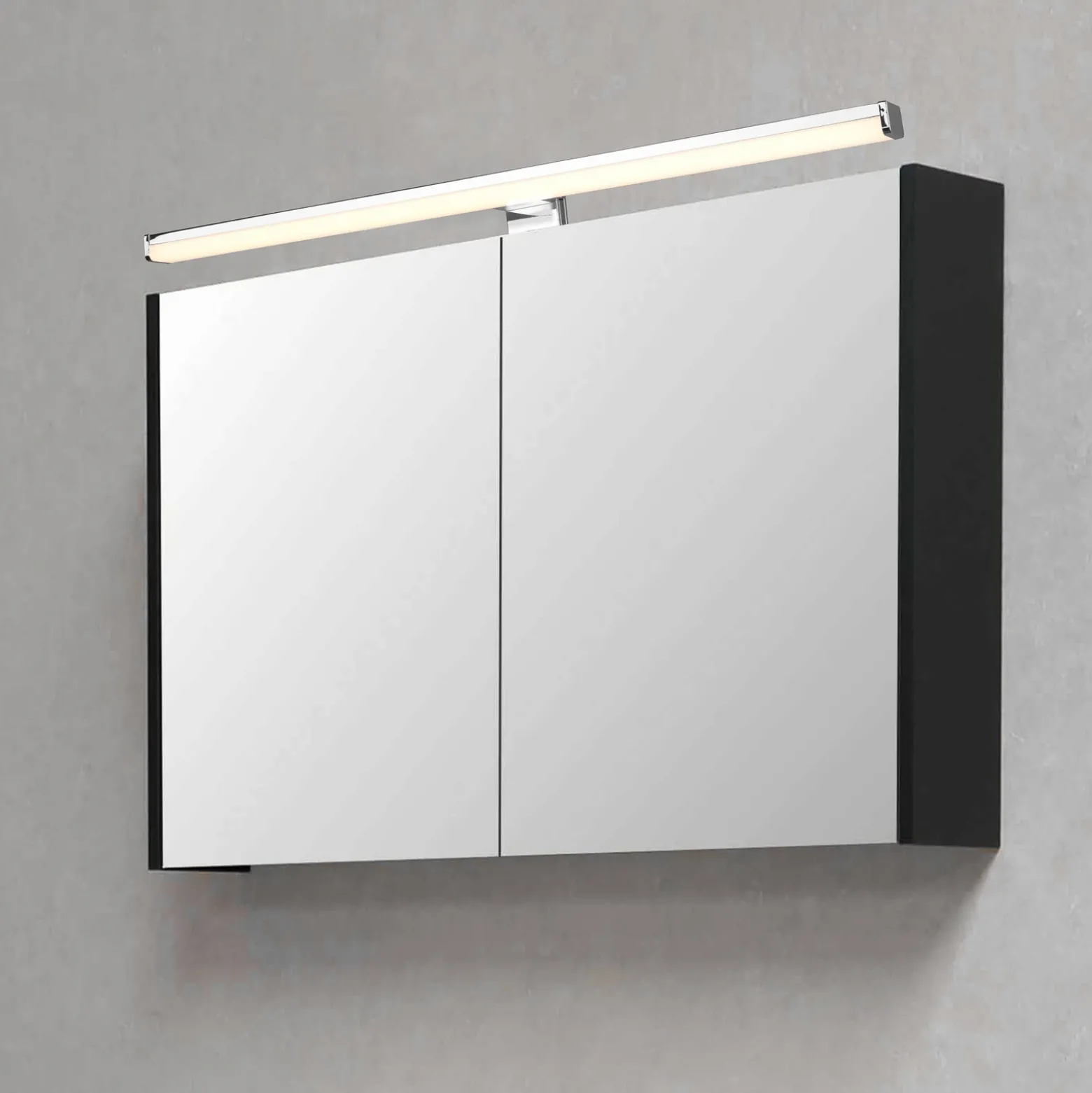 Aplique LED Lino, cromo/blanco