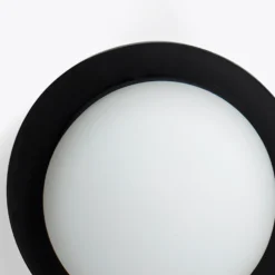 Aplique LED May IP44, negro
