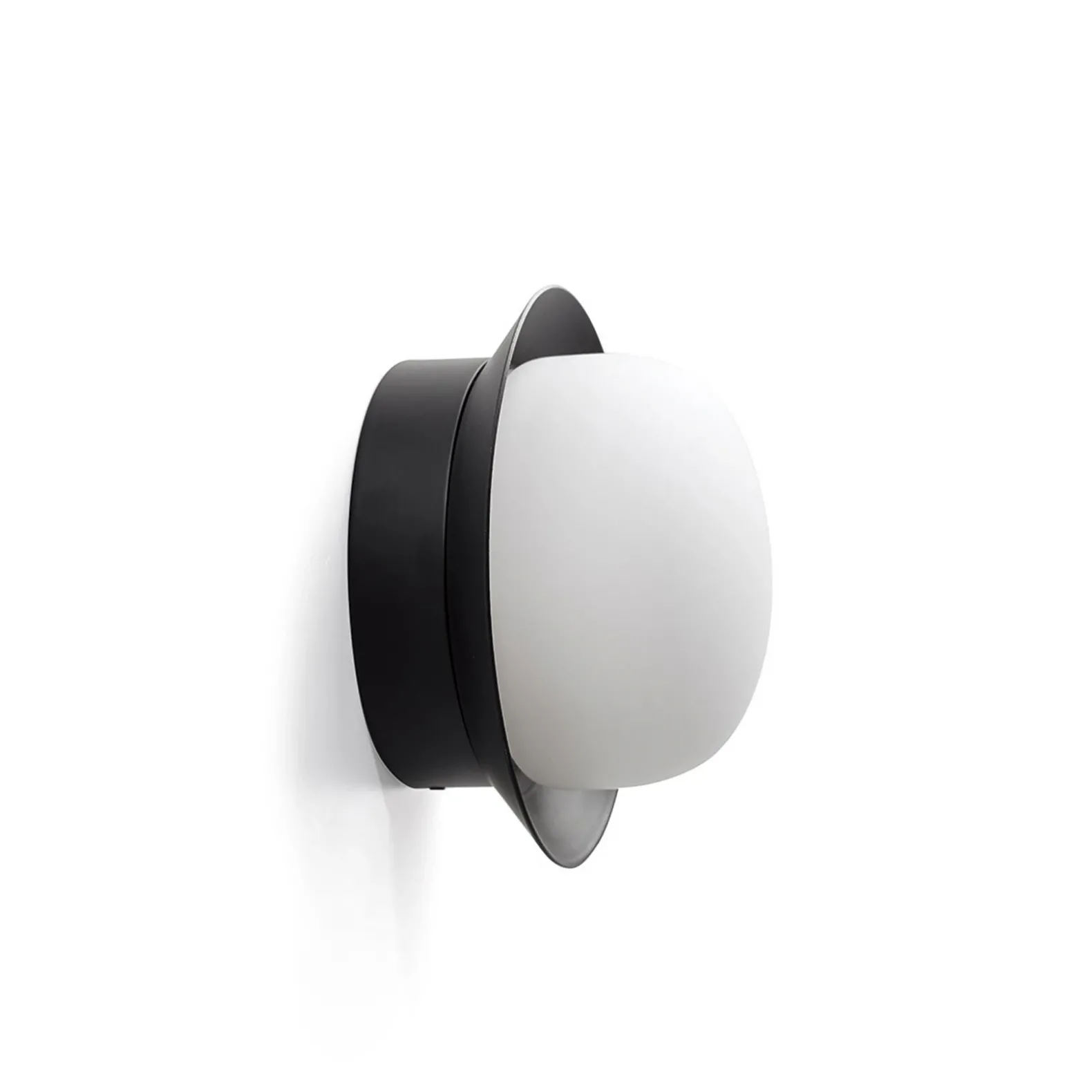 Aplique LED May IP44, negro