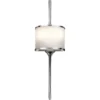 Aplique LED Mona IP44 altura 55,9cm cromo pulido