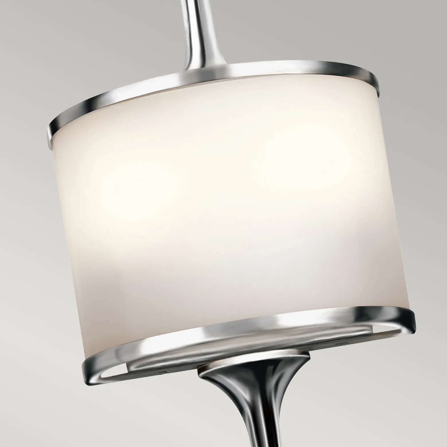 Aplique LED Mona IP44 altura 55,9cm cromo pulido