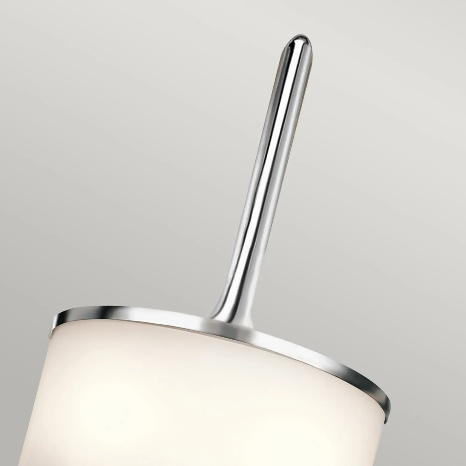 Aplique LED Mona IP44 altura 55,9cm cromo pulido