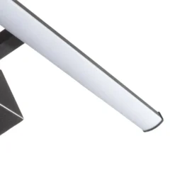 Aplique LED Nala, negro, anchura 50 cm