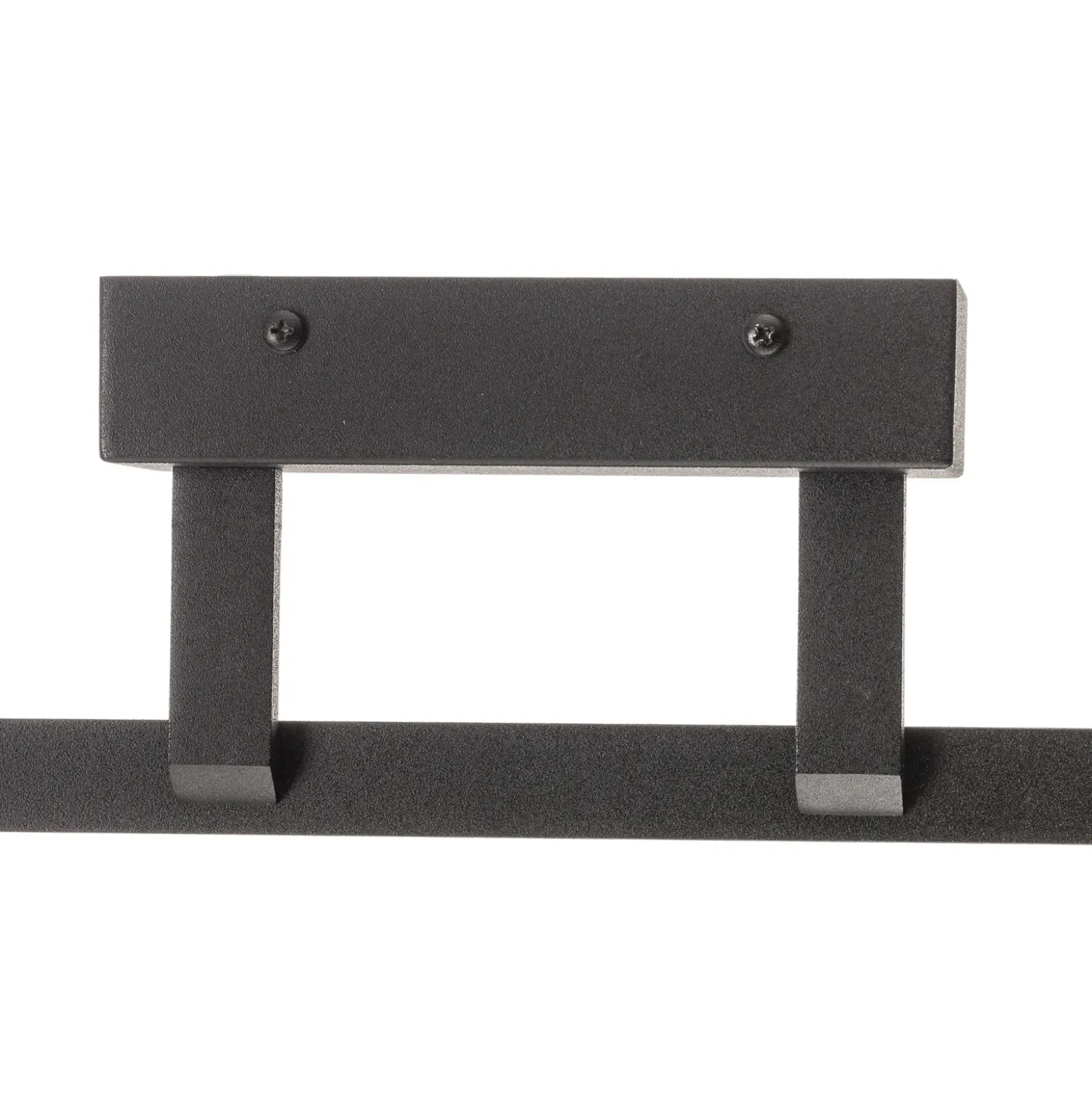 Aplique LED Nala, negro, anchura 75 cm