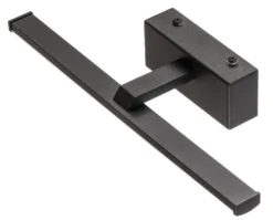 Aplique LED Nala, negro, anchura 30 cm