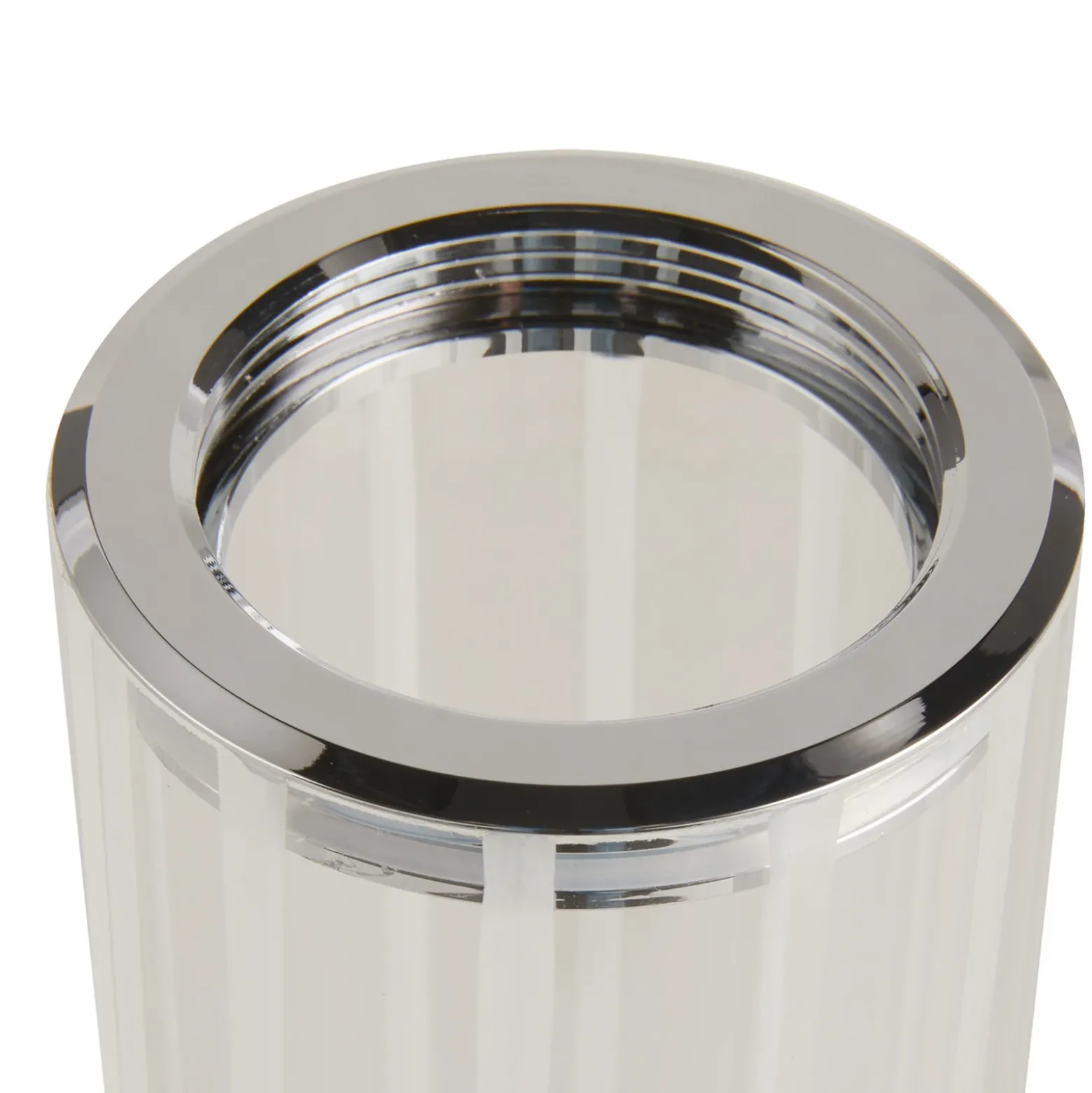 Aplique LED para baño SLV Lygant, modelo individual, cromada, aluminio