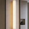 Aplique LED para baño Victoire de Lucande, 70 cm, blanco/cromo, CCT