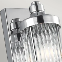 Aplique LED Paulson IP44 1 luz altura 73,7cm
