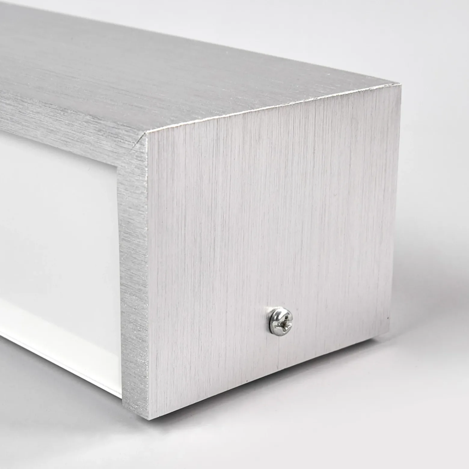 Aplique LED Ranik rectangular de aluminio
