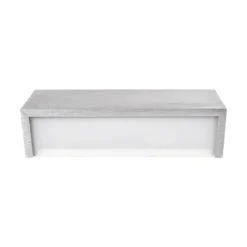 Aplique LED Ranik rectangular de aluminio