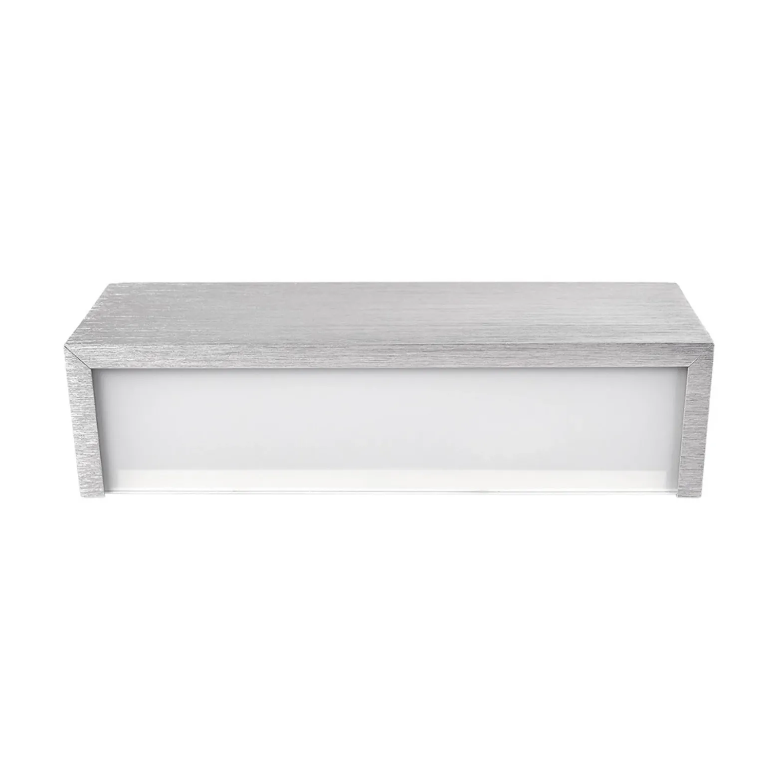 Aplique LED Ranik rectangular de aluminio