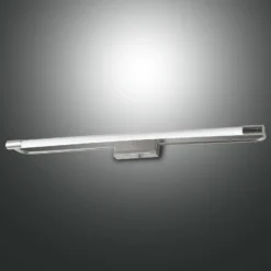 Aplique LED Rapallo, cromo, IP 44, 60 cm