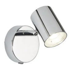 Aplique LED Rollo, cromo con interruptor