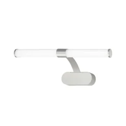 Aplique LED Runt IP44 soporte 4.000K cromo mate