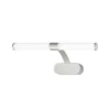 Aplique LED Runt IP44 soporte 4.000K cromo mate