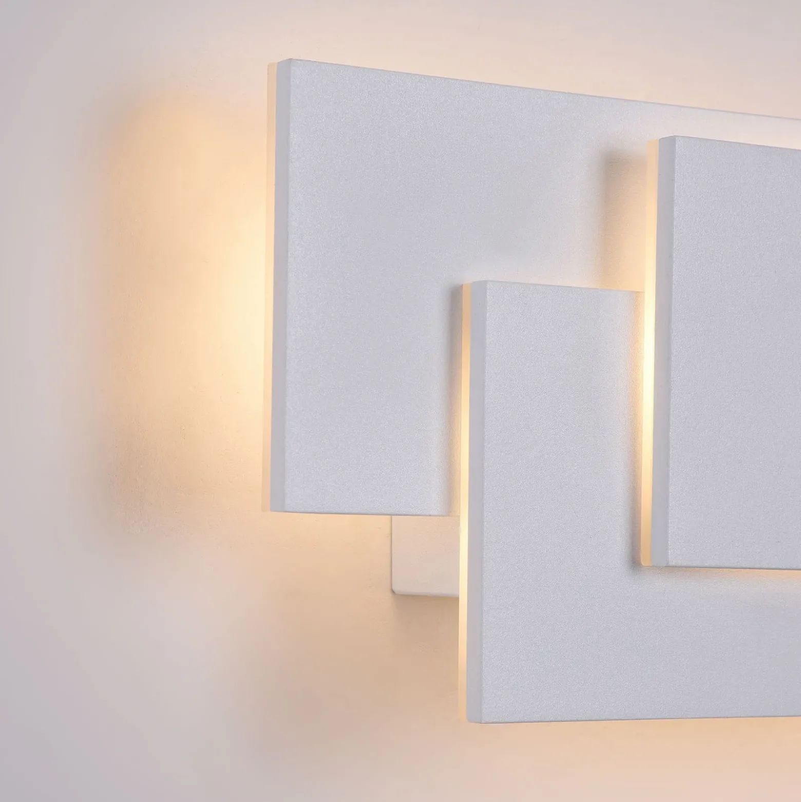 Aplique LED Trame, rectangular