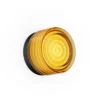 Aplique LED WEVER & DUCRÉ & DUCRÉ Hajo negro/ámbar, temperatura de color