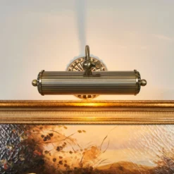 Aplique Lindby Joely, 25 cm, latón, metal, E14