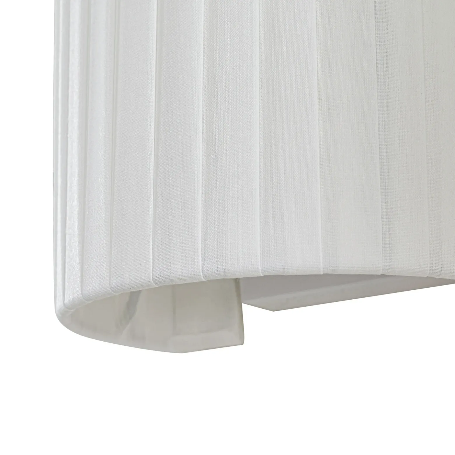Aplique Lindby Virelle, blanco, textil, E27