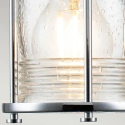 Aplique para baño Ashland Bay, 1 luz, cromo