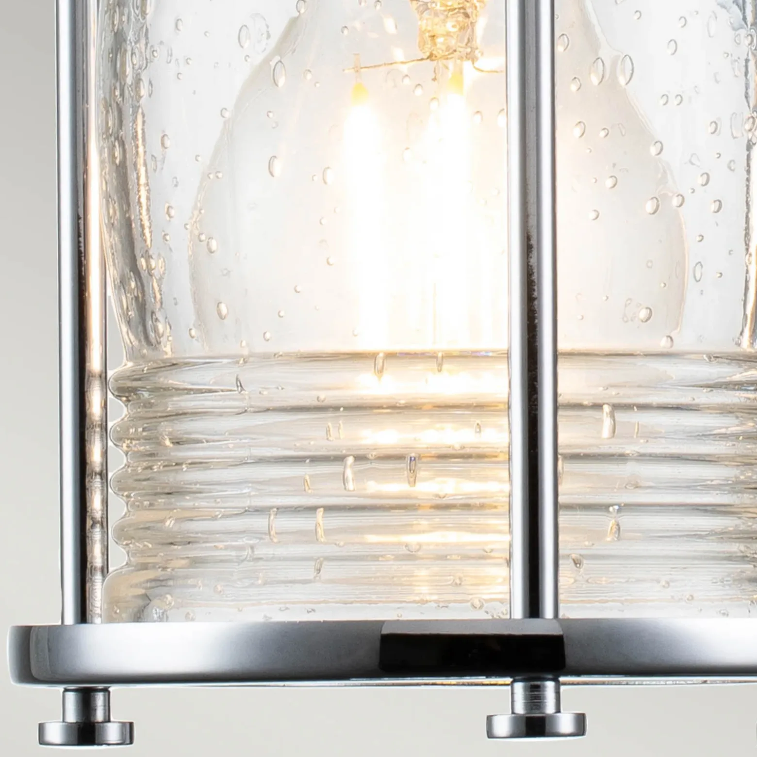 Aplique para baño Ashland Bay, 1 luz, cromo