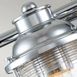 Aplique para baño Ashland Bay, 2 luces, cromo