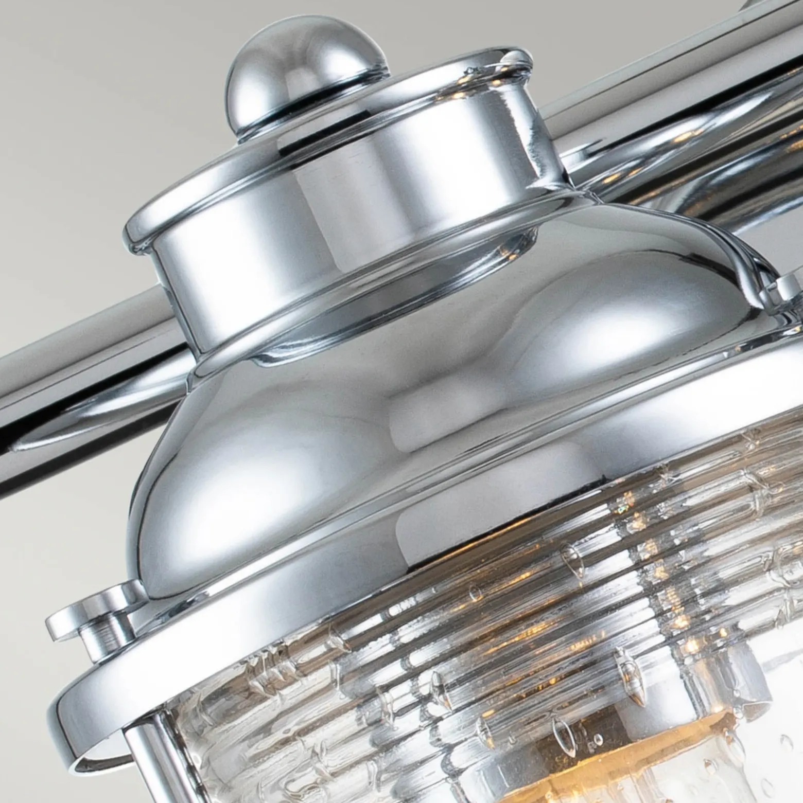 Aplique para baño Ashland Bay, 2 luces, cromo