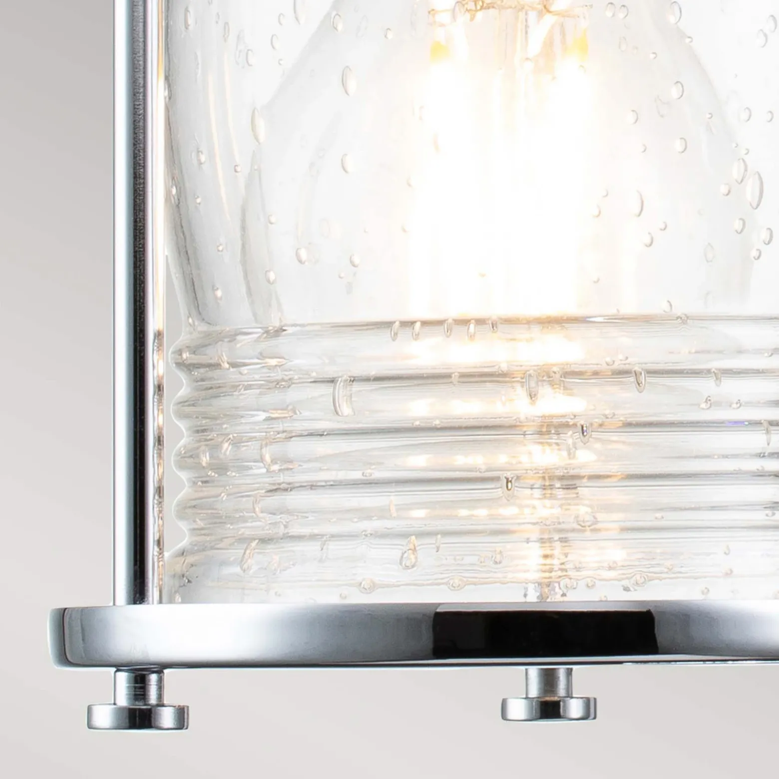 Aplique para baño Ashland Bay, 4 luces, cromo