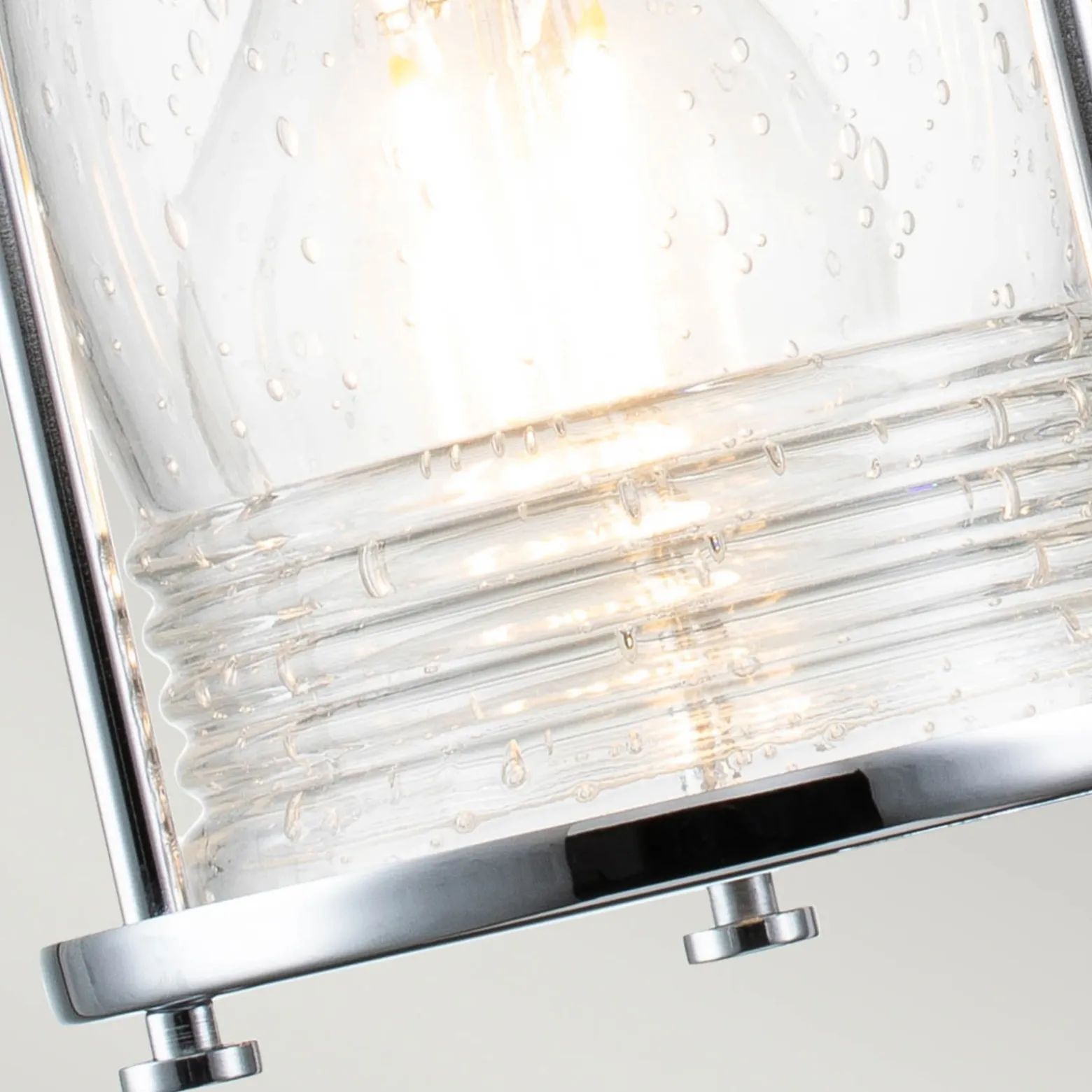 Aplique para baño Ashland Bay, 2 luces, cromo