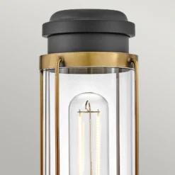 Aplique para baño, latón, 1 luz, altura 35 cm