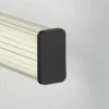 Aplique para baño LED Alla IP44 60cm negro
