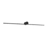 Aplique para baño LED 20145 negro arena ancho 60 cm